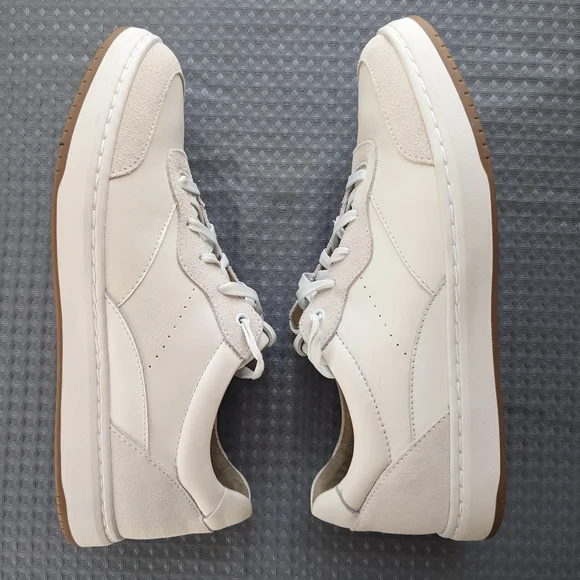 Dansko Women's Cream Lace-Up Sneakers - Picture 2 of 5